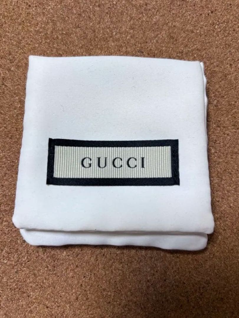 Excellent GUCCI Silver 925 Stamped. G Motif Plate Necklace