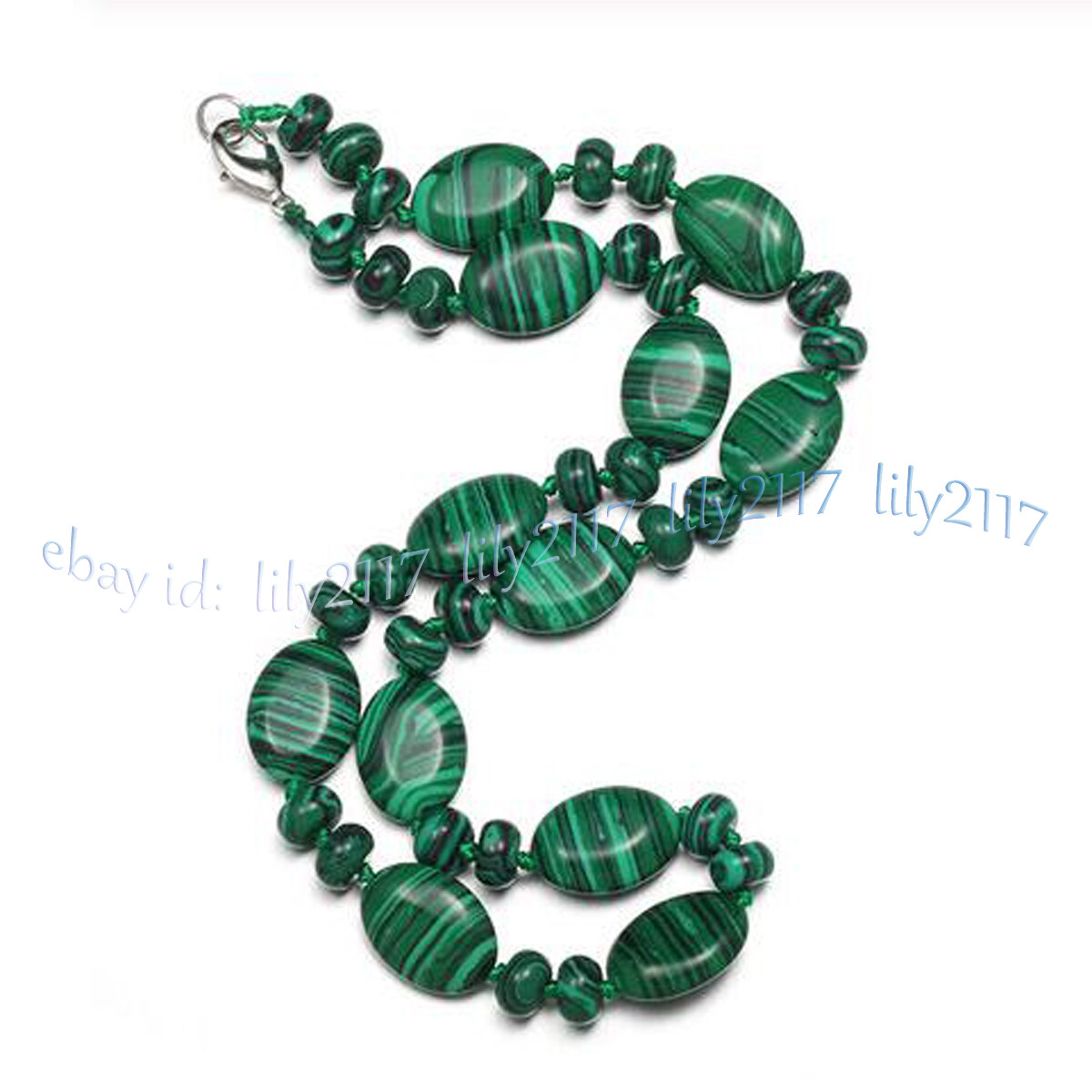Natural 5x8mm Rondelle 13x18mm Flat Oval Gemstone Beads Necklace 14-36”
