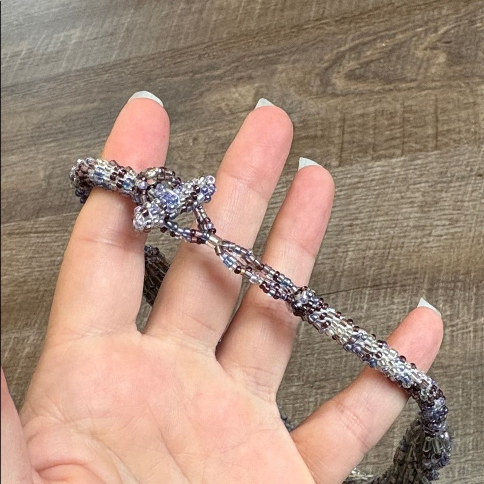 Beaded Multi-Colored Potay Necklace