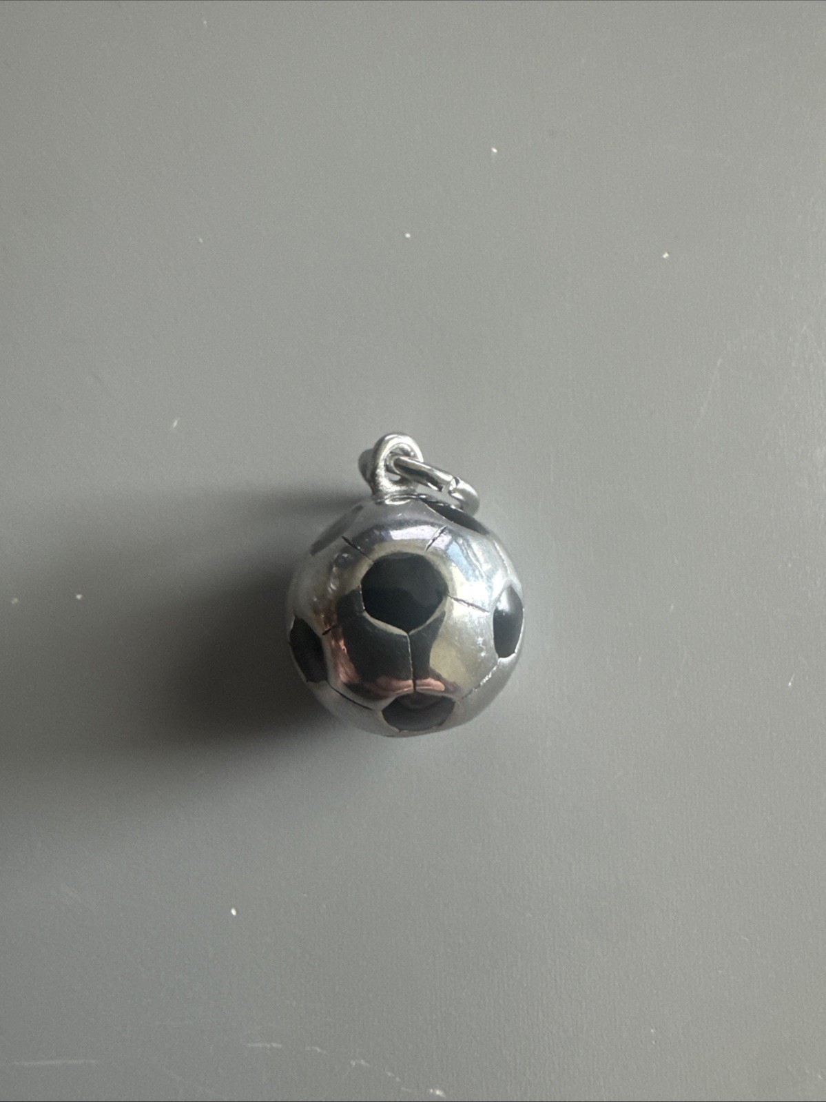 Stainless Steel Soccer Football Pendant Chain Gift Men’s World Cup