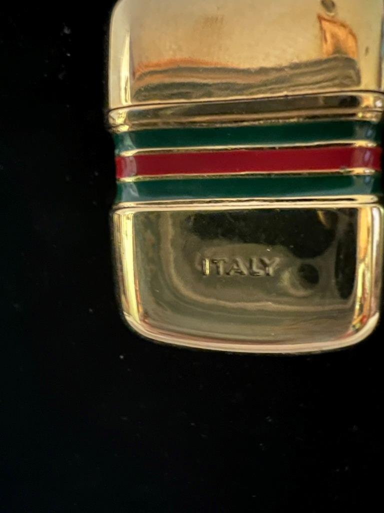 Gucci Perfume Pendant Sherry Line Vintage Italy Excellent Condition