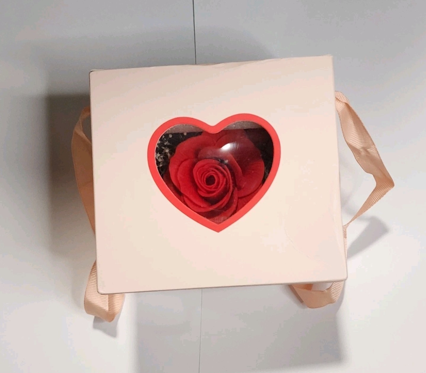 Eternal Rose Keepsake With Heart Necklace, Valentine’s Day, Anniversary Gift Box