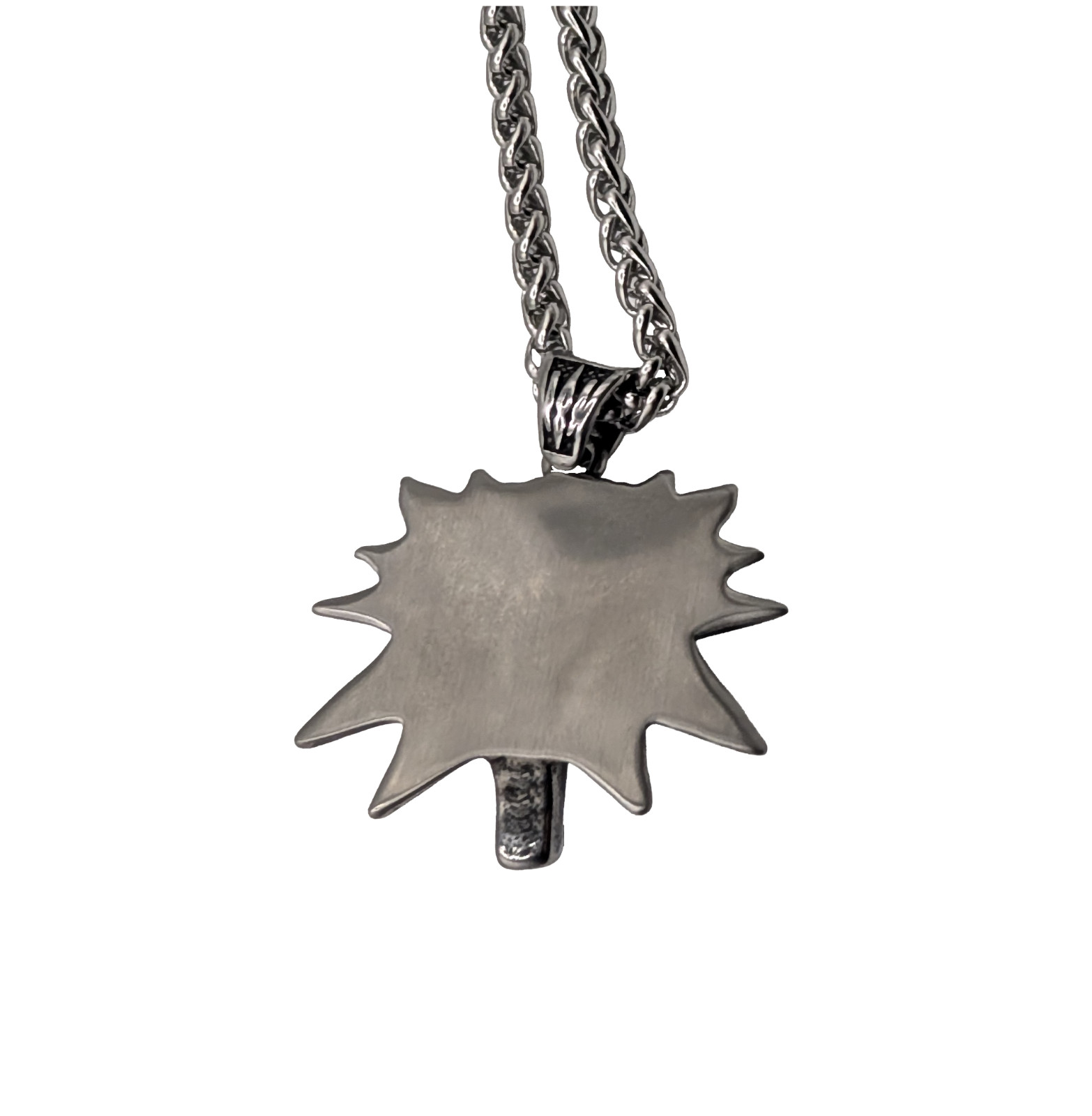 Witcher Necklace Medallion – Wolf School Witcher’s Cosplay 60cm Chain Pendant