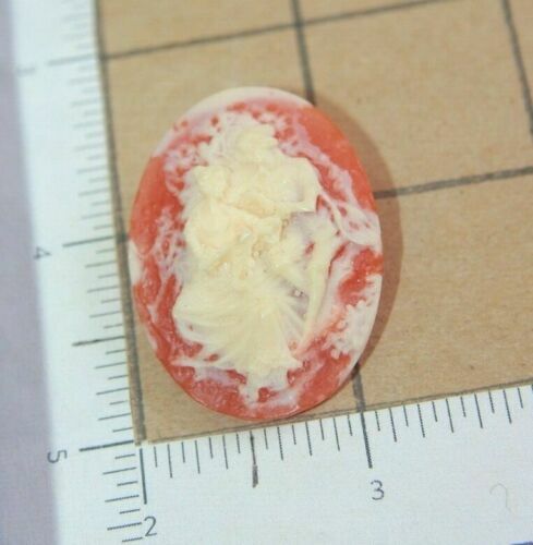 Handcrafted Gothic Victorian Vintage Cameo Necklace Pendant or Brooch Jewelry