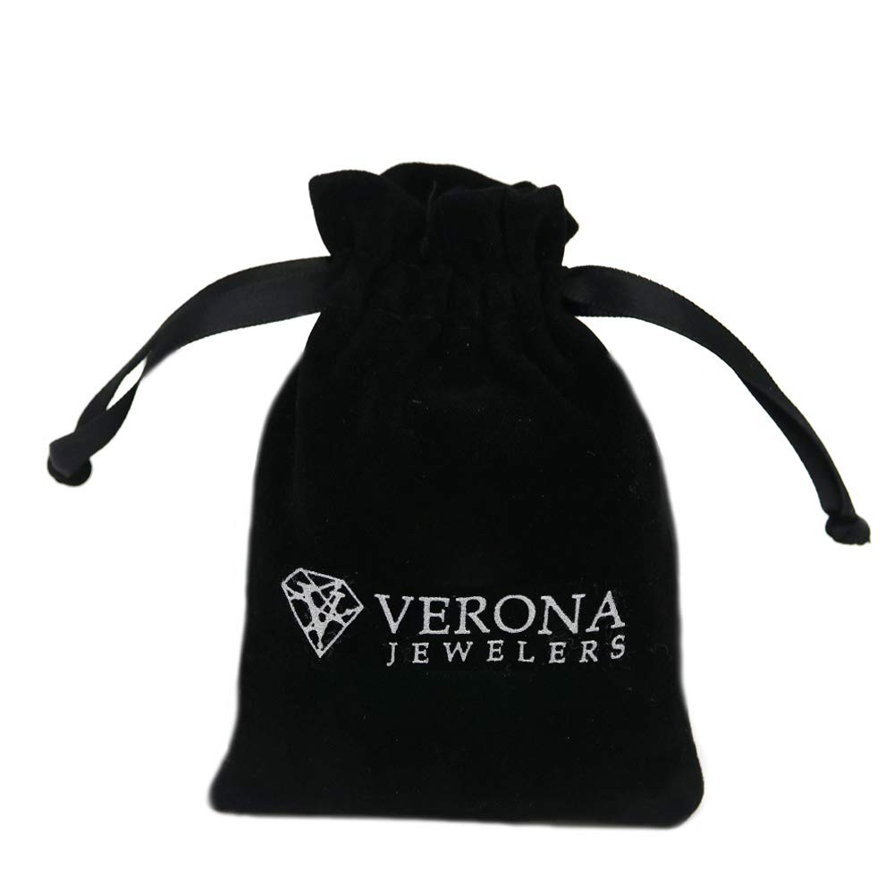 Verona Jewelers Sterling Silver Diamond-Cut Rope Chain Necklace 2Mm 2.5Mm 3Mm-