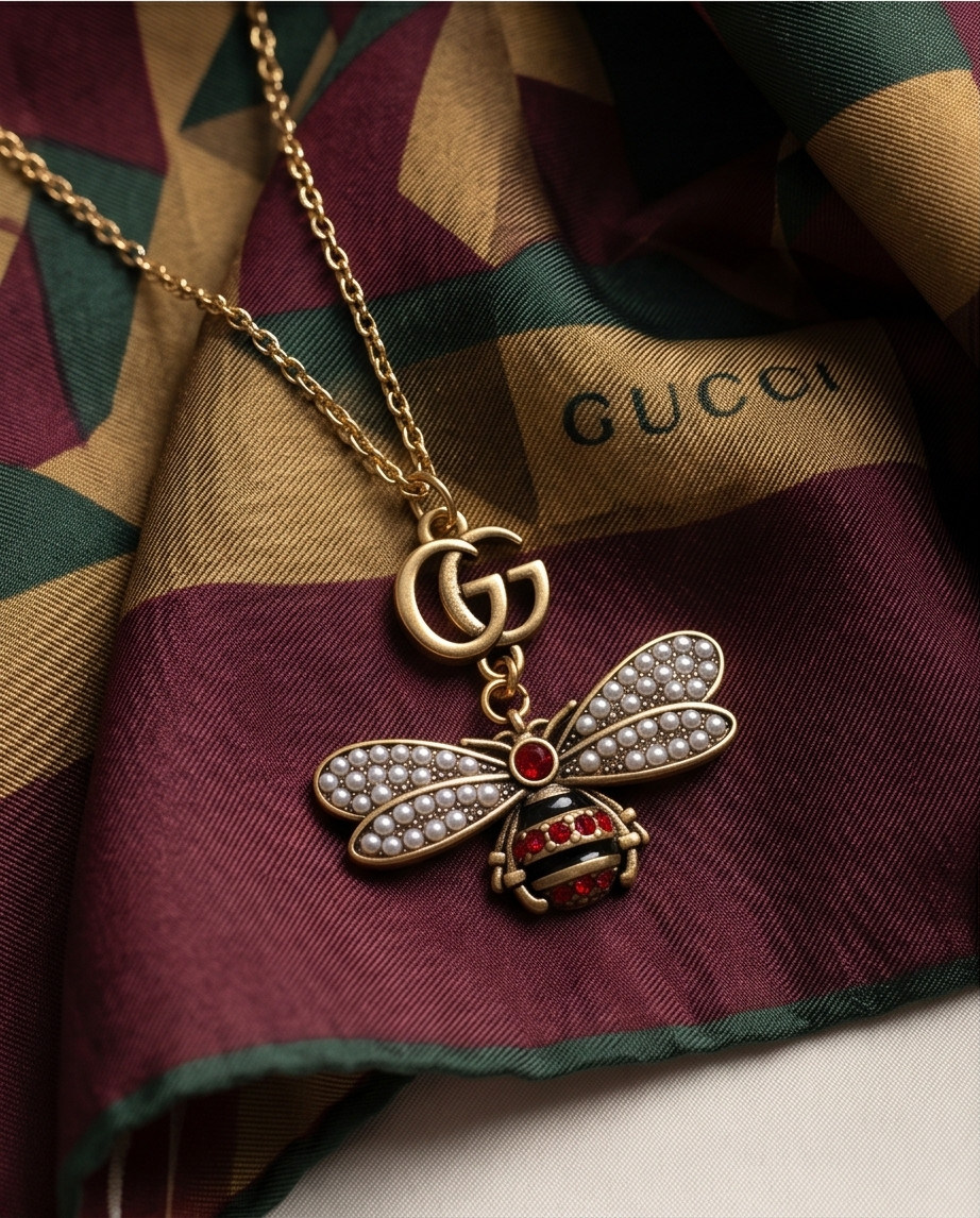 Gucci Pendant bees stamped