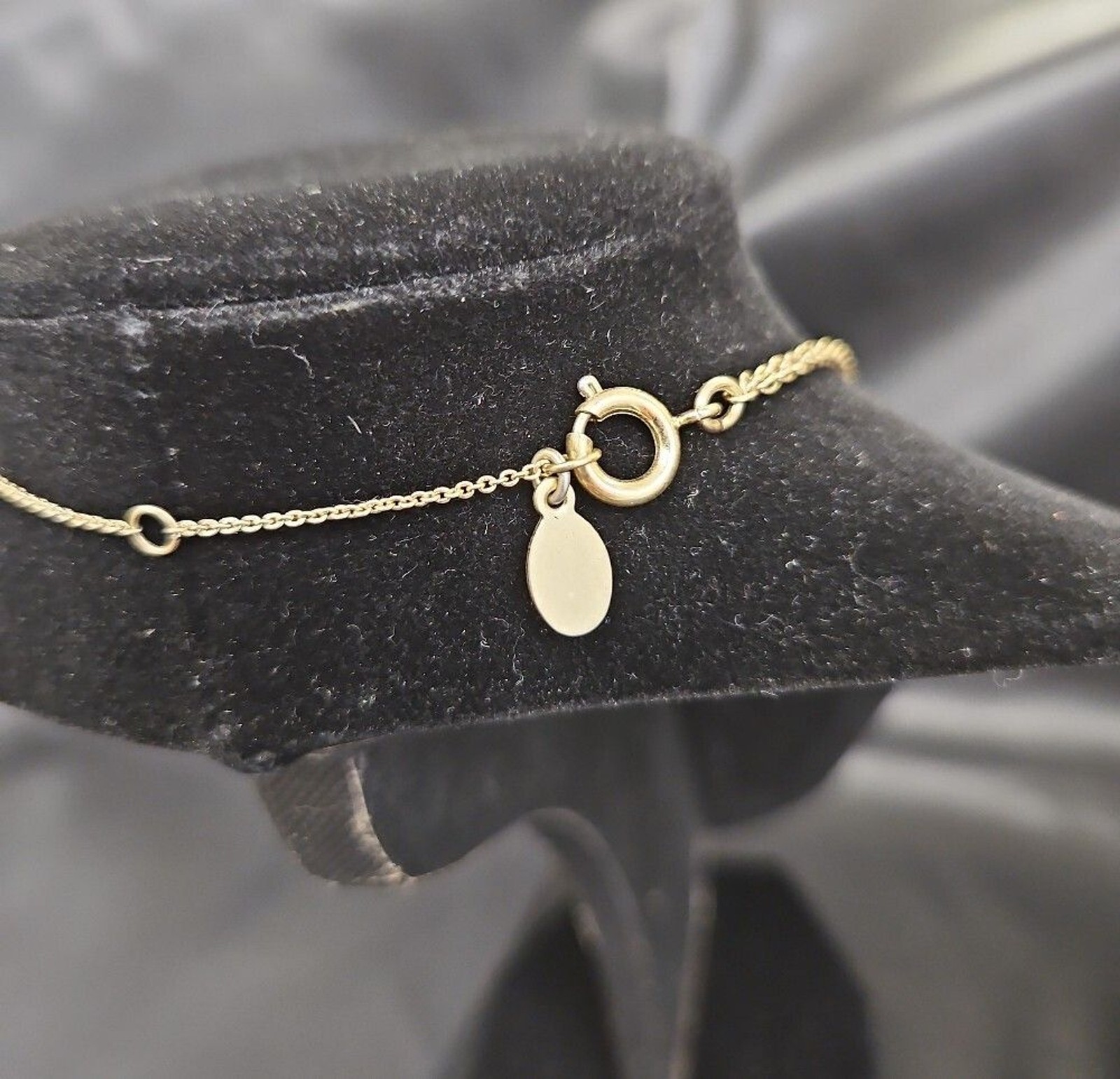 LOFT Gold Tone Necklace with Quartz Teardrops