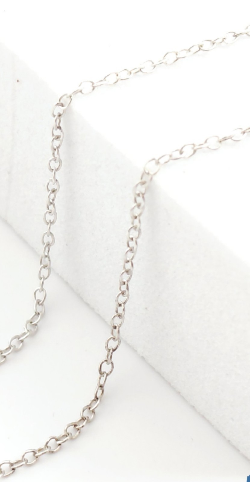 925 Sterling Silver Vintage Perfume Bottle Funnel Necklace on Cable Chain