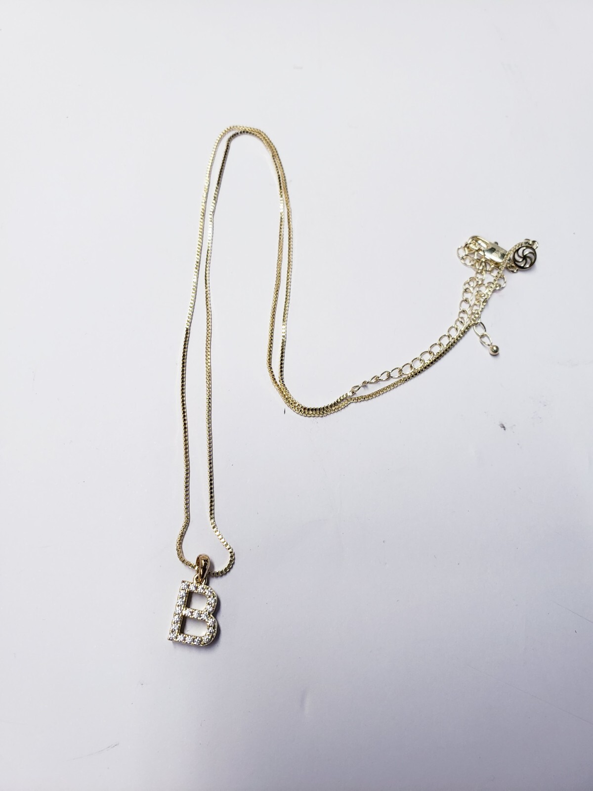 ICELINK KIDS AND ADULTS ‘TRUE YOU’ INITIAL NECKLACE 16″ + 2″ EXT