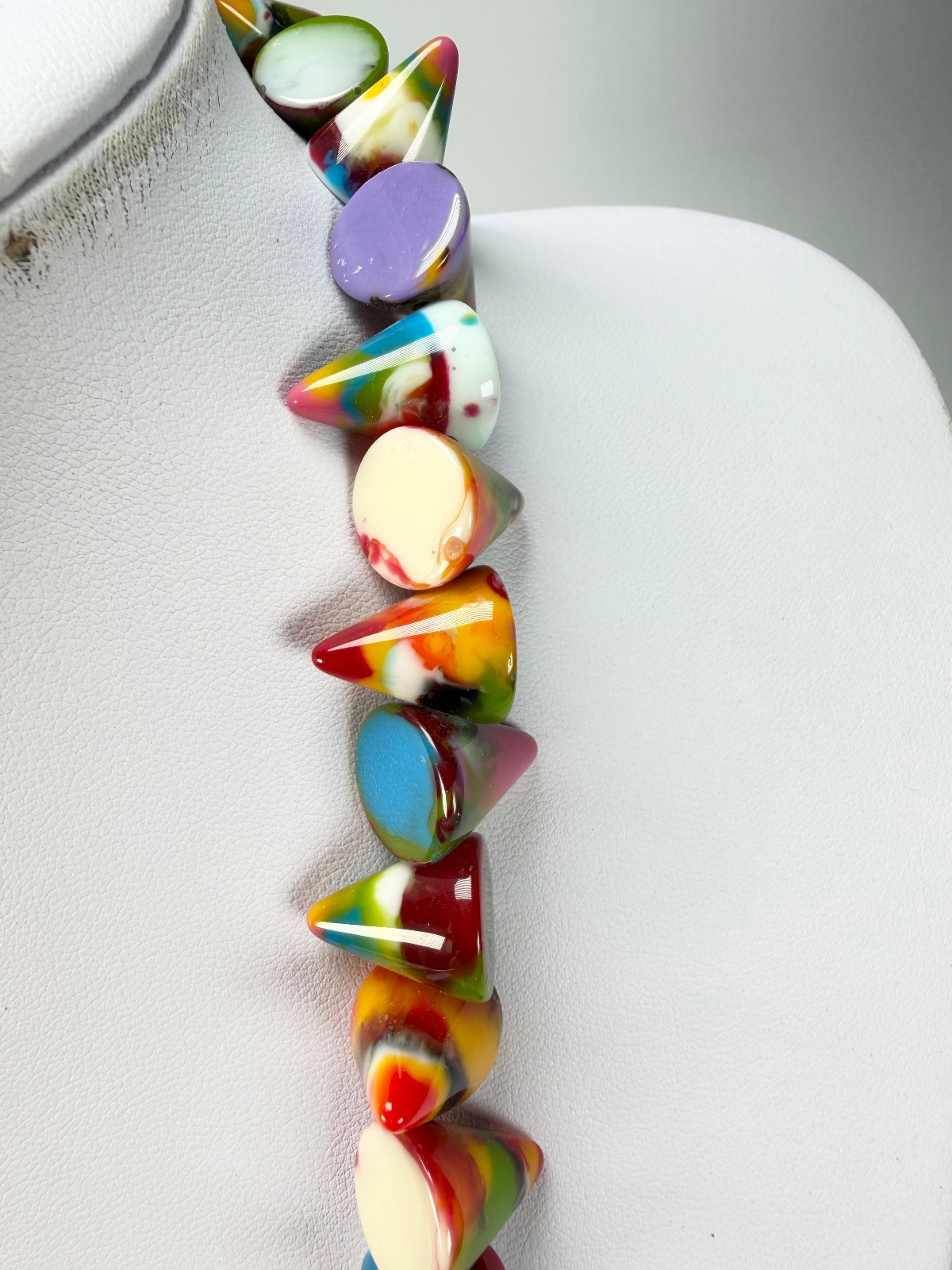 Jackie Brazil “Corina” Small Cones Kandinsky 55cm Necklace ( N0058 )