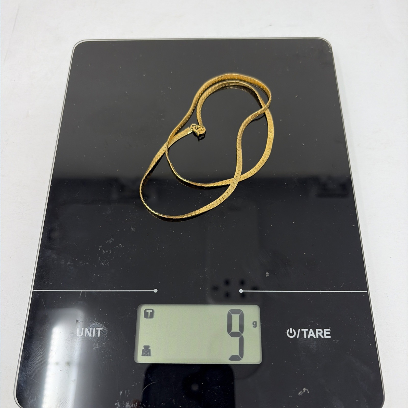 14kt Gold Filled 18″ Necklace – 9g. – 9 Gram – GF – Vintage – Chain