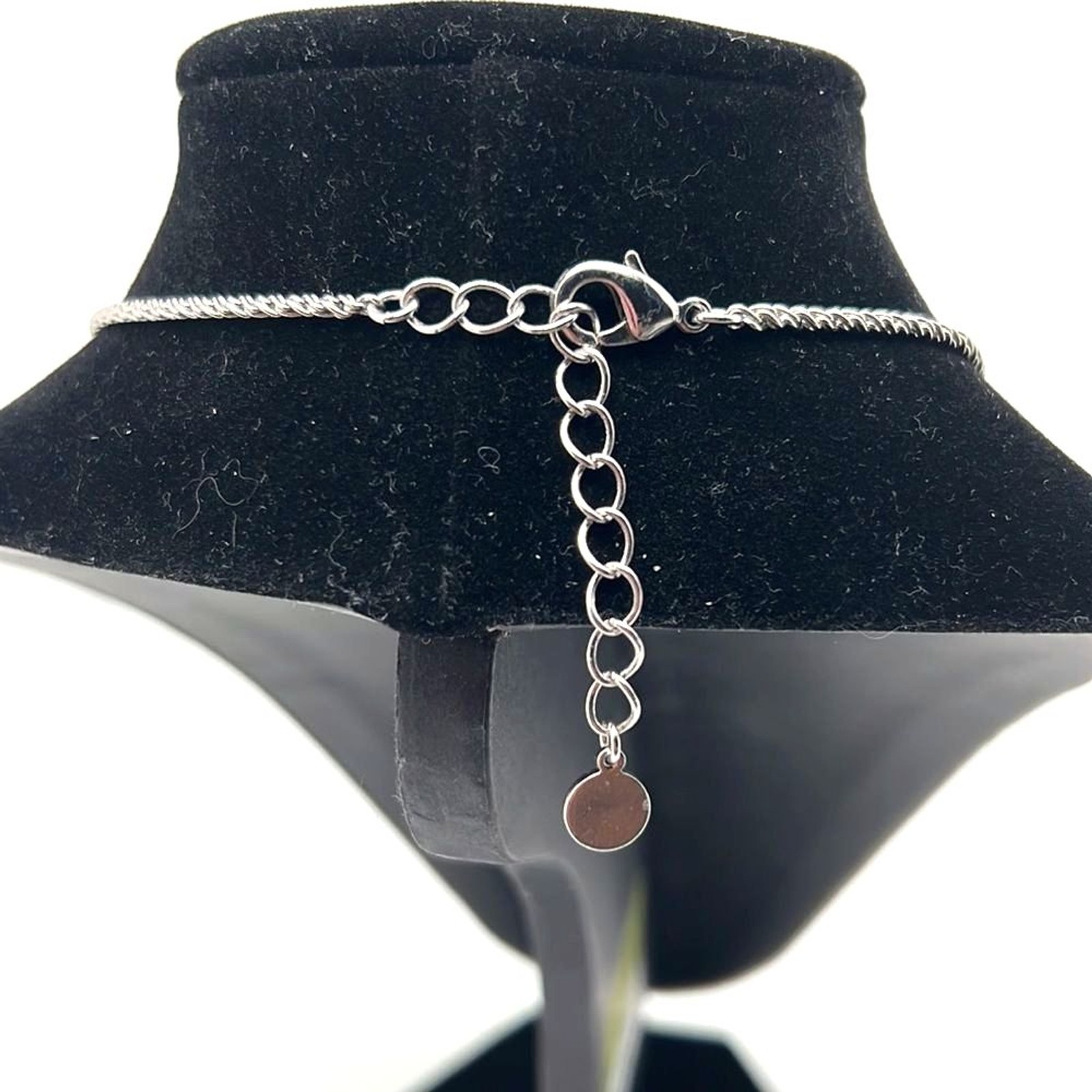 CHARTER CLUB Silver-Tone Pave & Imitation Pearl Cluster Statement Necklace