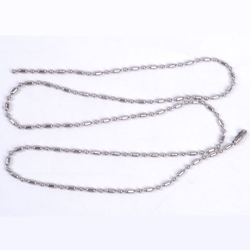 16″-40″100pcs/Lot Fashion DIY Chain Stainless Steel 2mm Link Chain Necklace