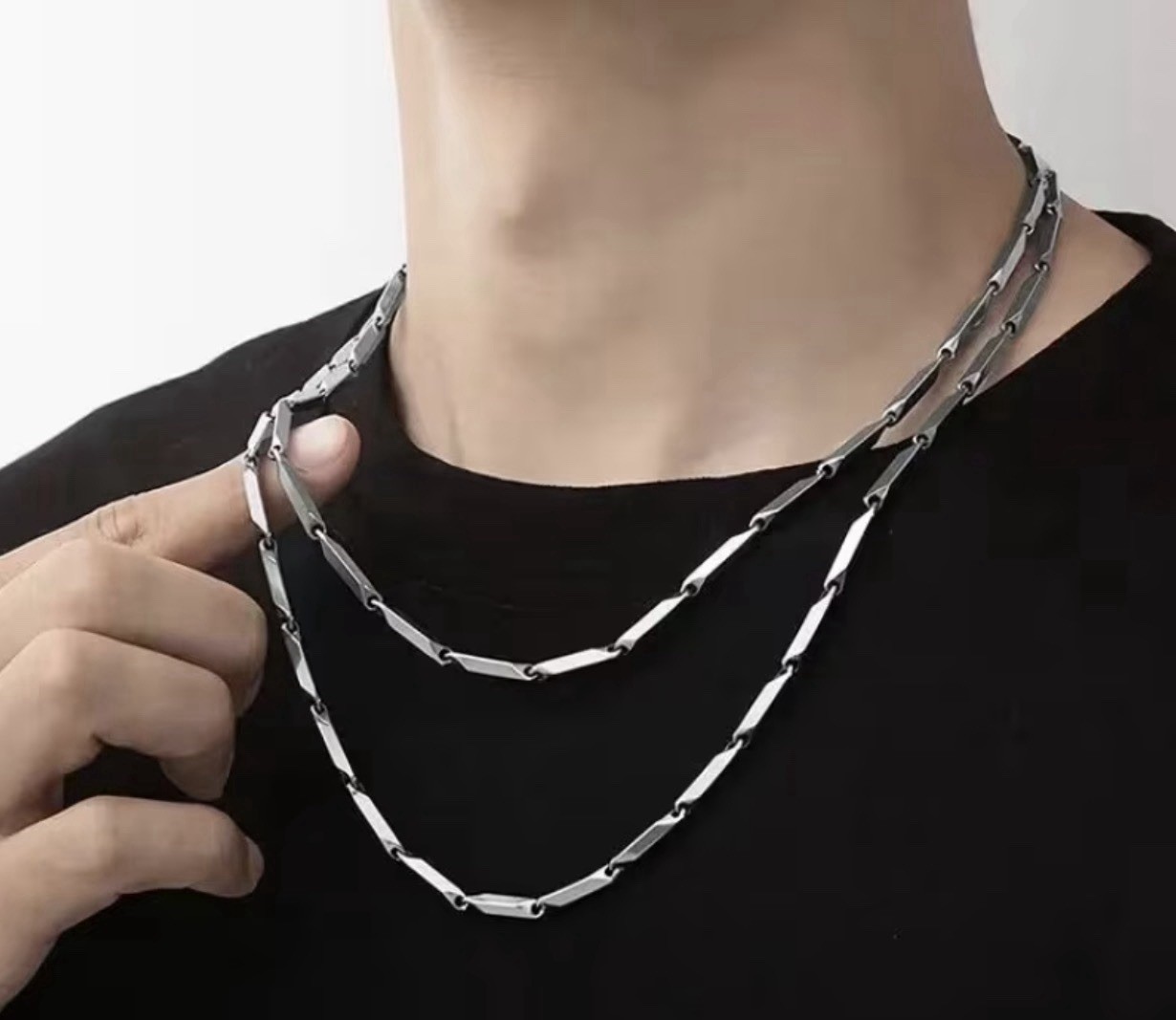 Stainless Steel Chain for Men and Women, 60cm