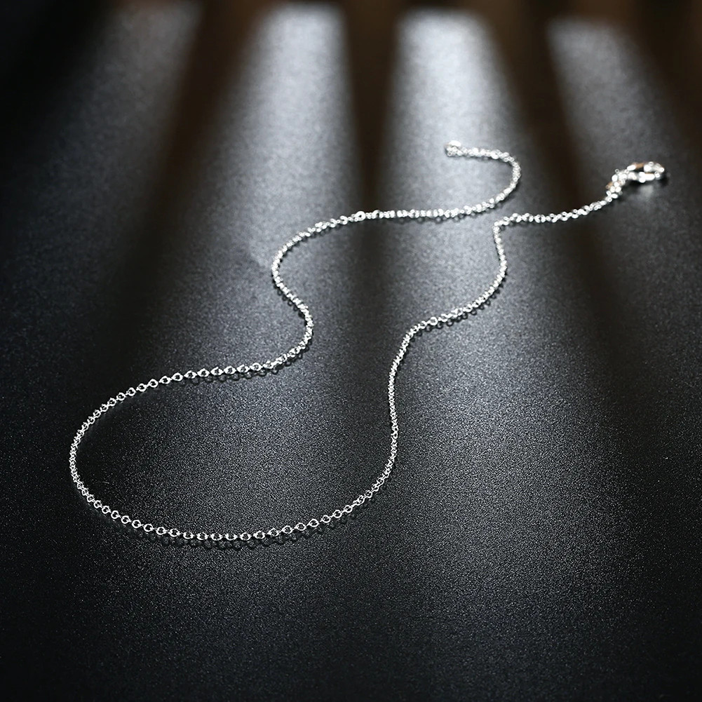 Wholesale 10pcs 925 Sterling Silver Plated 2mm Snake Chain Necklace 16″-24″