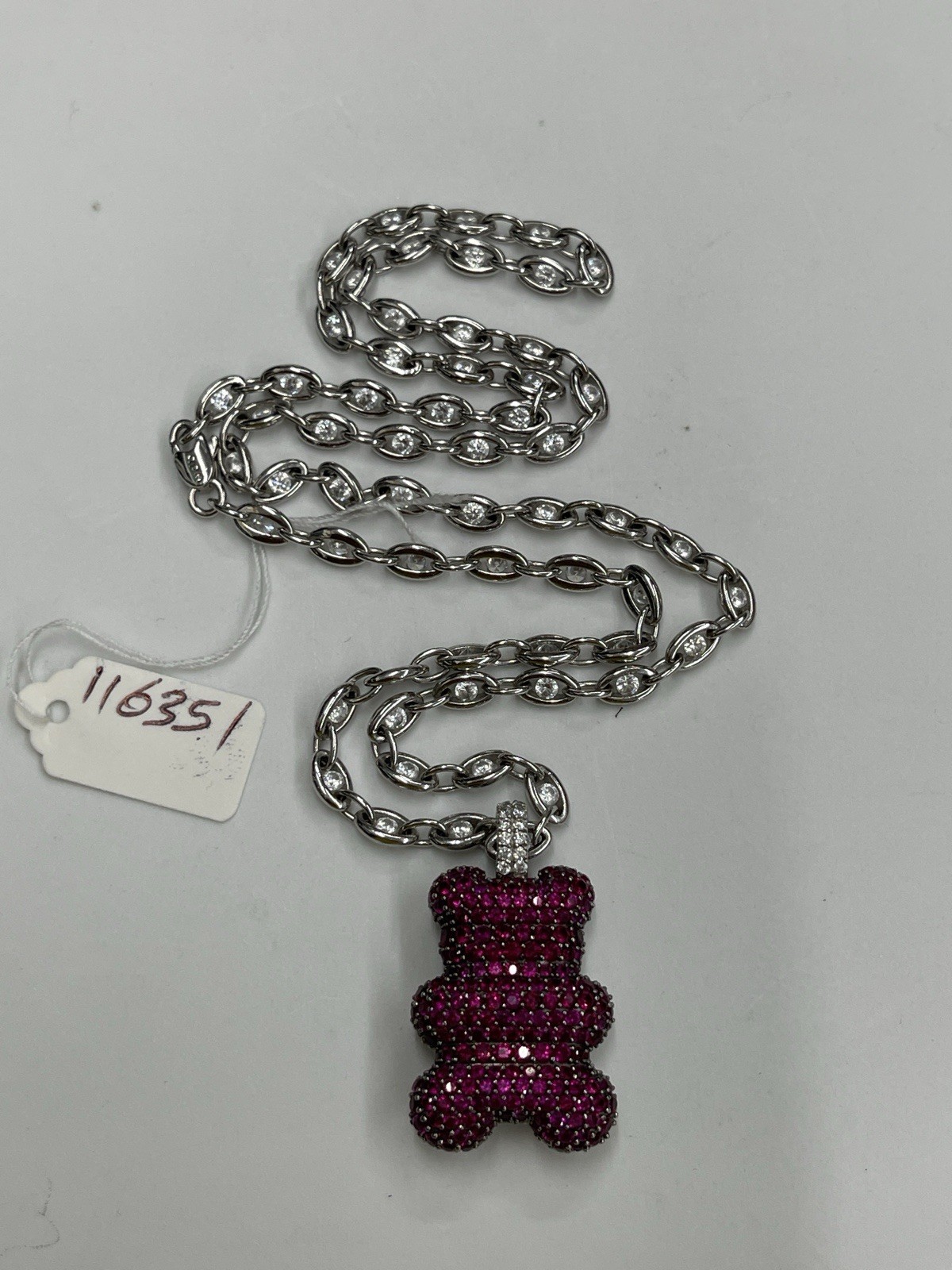 APM Monaco XL Mood Yummy Bear on Original Necklace 50cm