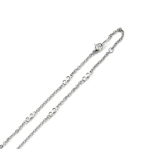 Colantotte COA Necklace Zest Twist Silver 51cm Plastic Unisex Adult ‎ABARR04F