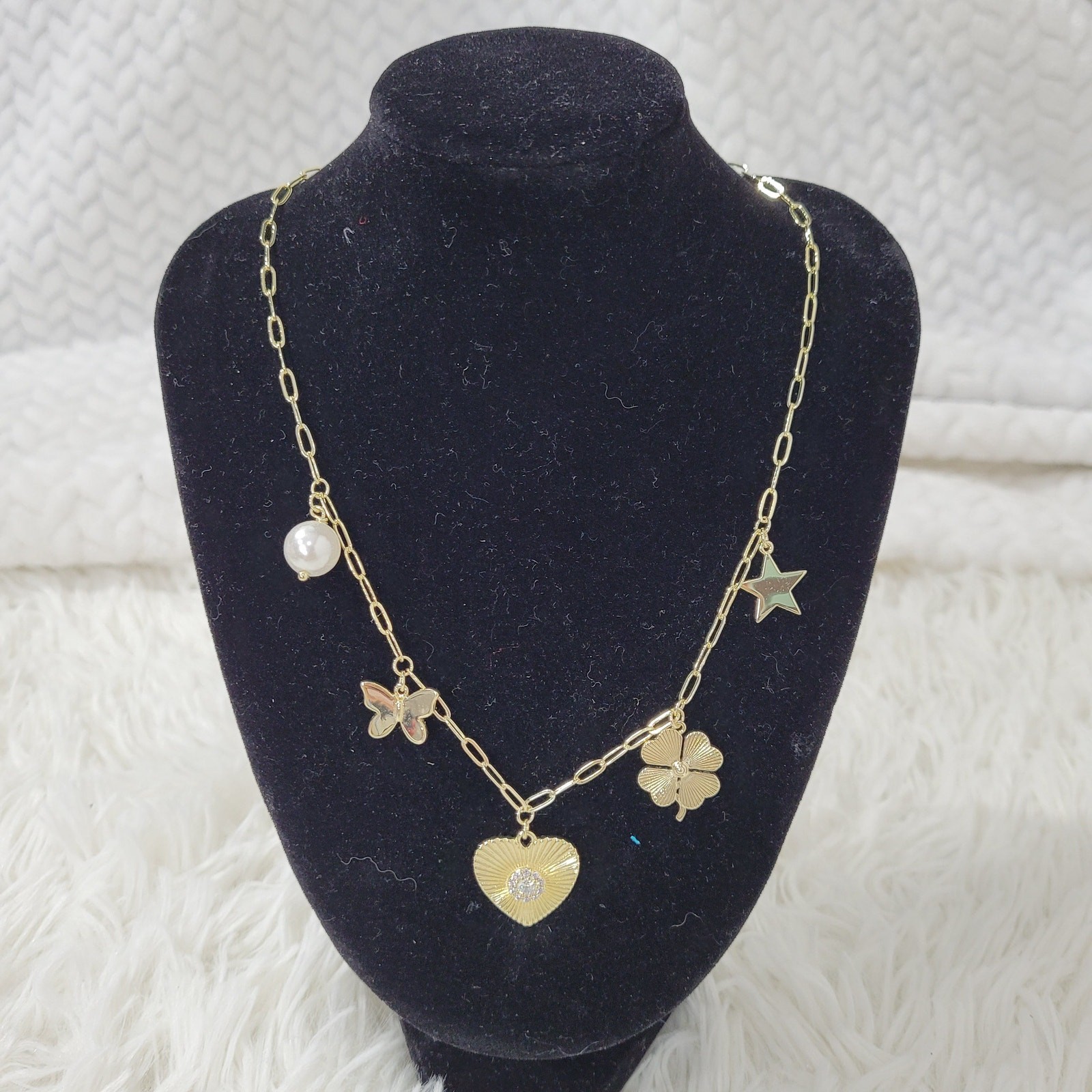 Jennifer Miller Heart Charm Necklace