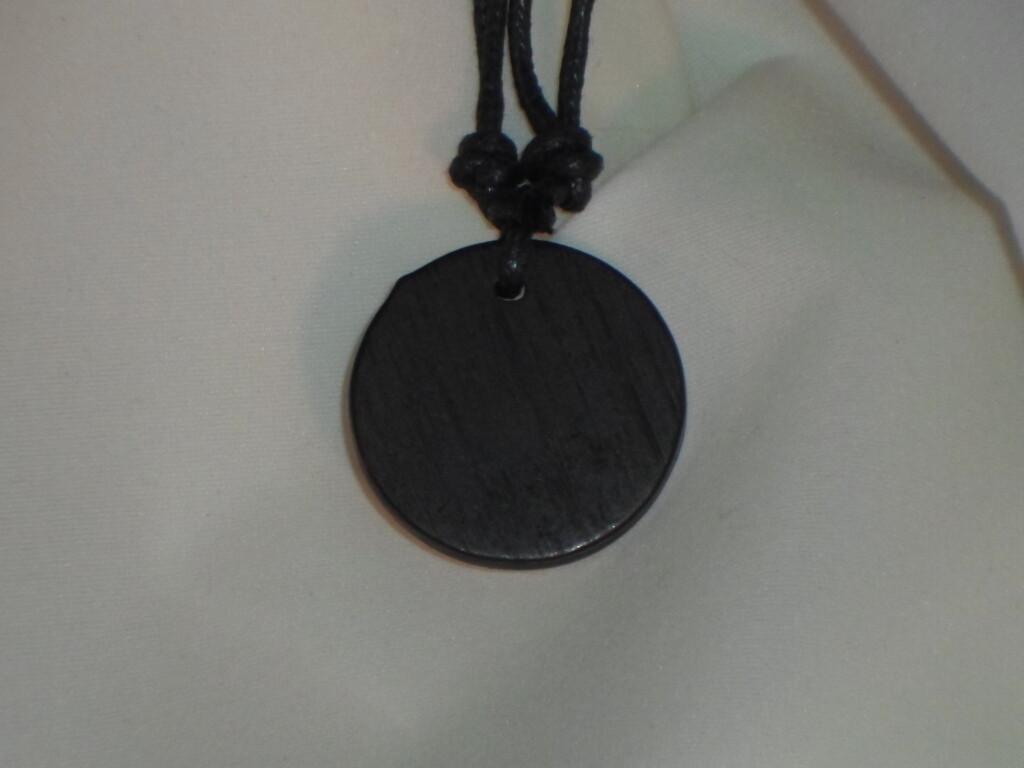 Brown Pendant Tao Imitation Yak Bone Necklace Spirituality T15-4