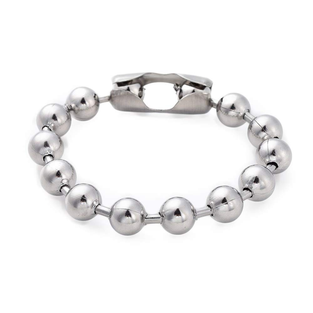 LZD 6-10 Stainless Steel Ball Chain Beads Bracelet Silver Gold Multicolor 2/4…