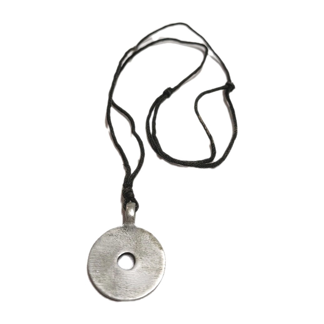 Zodiac Signs Pewter Pendant Charm Necklace Pewter Tone BlacK Cord Astrology