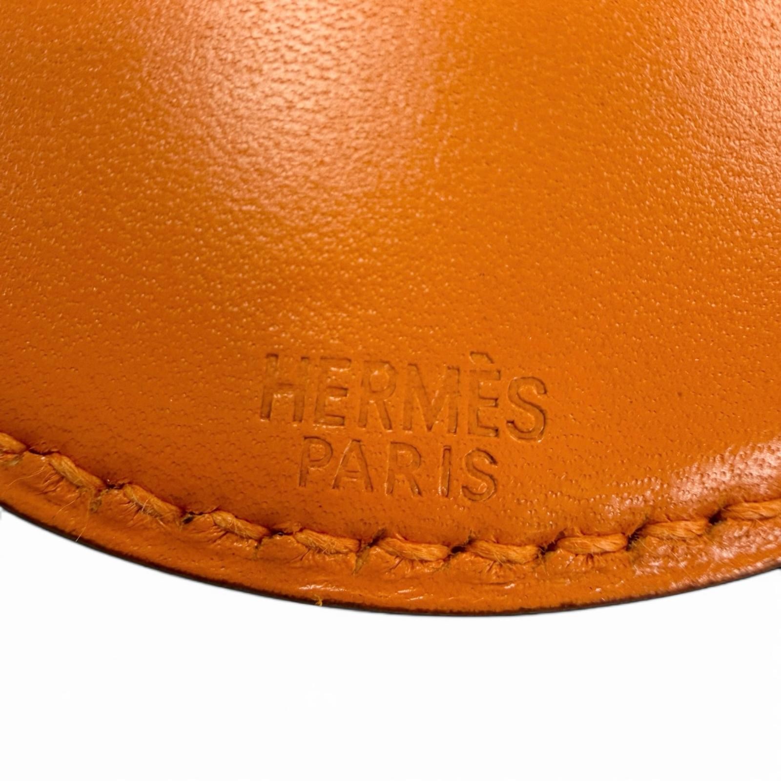 Hermès Vintage In the Pocket Loupe Necklace 7.5cm Pendant 40cm Chain
