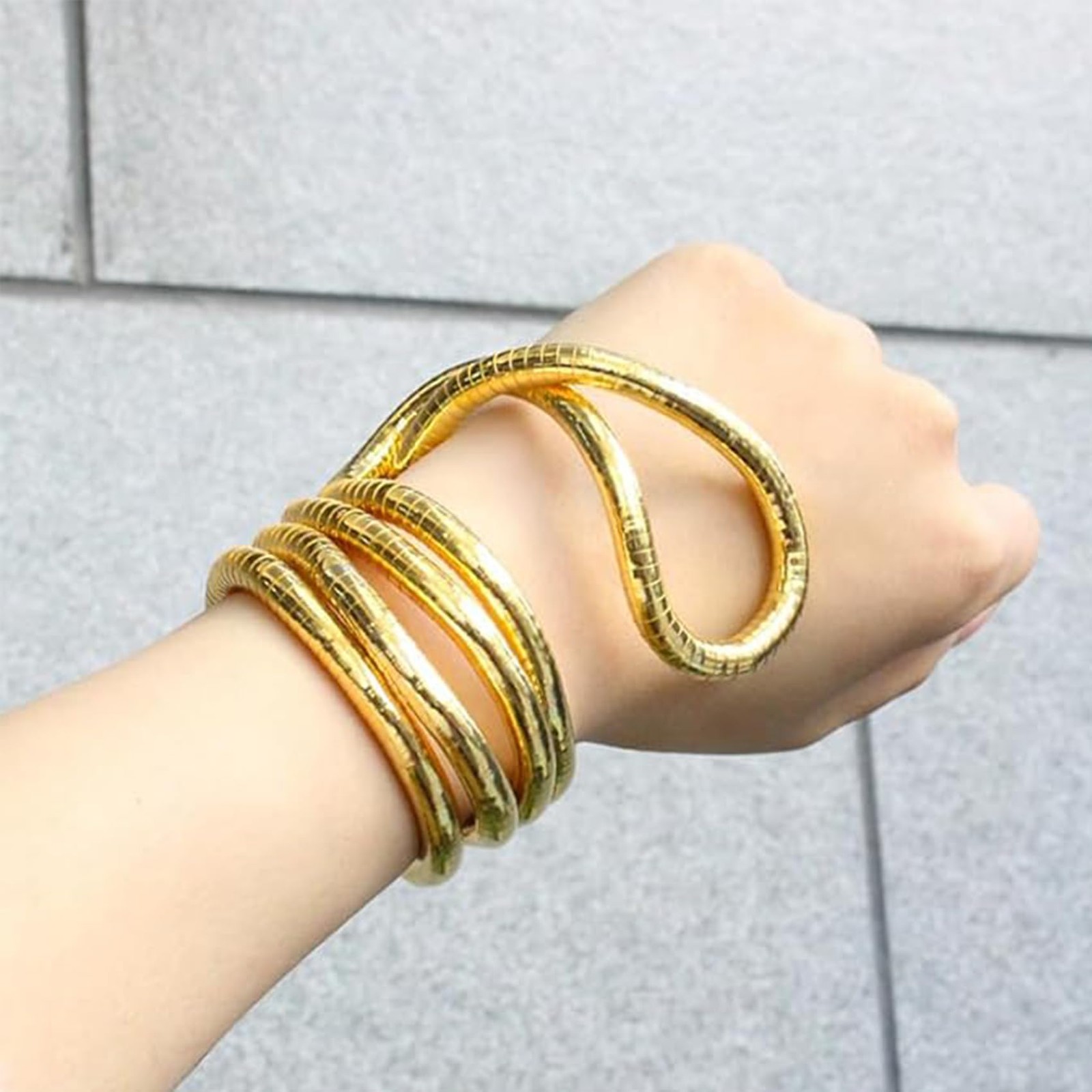 Bendable Snake Necklaces Flexible Random Shape Choker Bracelet Armband Cool S…