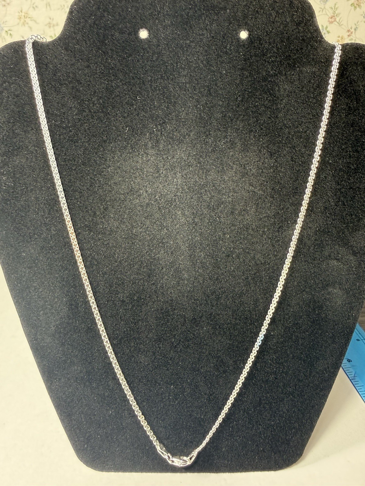 24″ 2.2 mm 925 Sterling Silver Chain Necklace