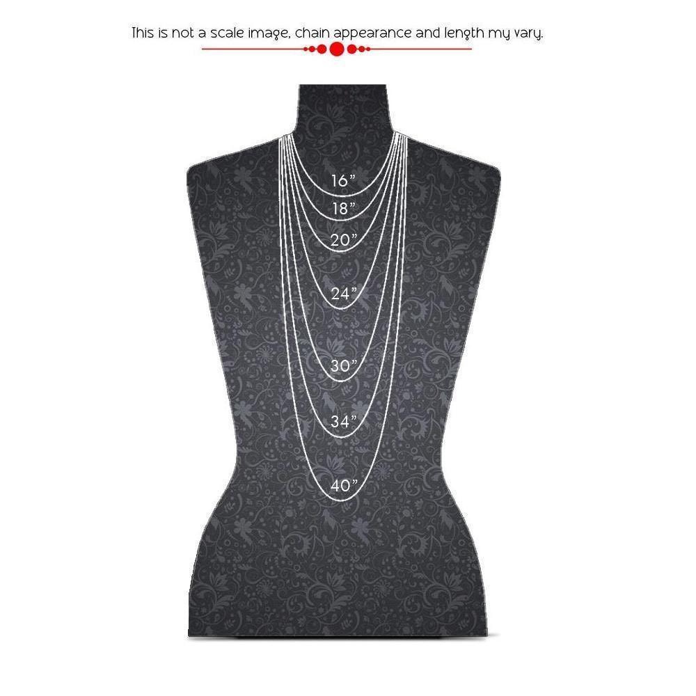 Sterling Silver Rhodium Finish DC 1.5mm 4 Sided Snake Chain Necklace, Made Italy
