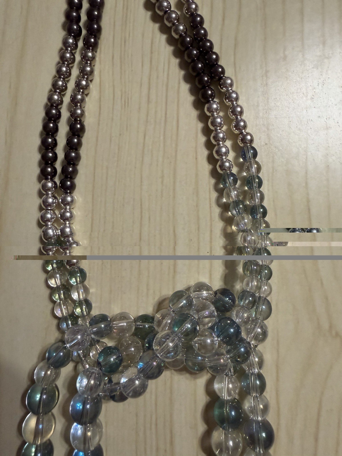 Beaded Necklace Tie