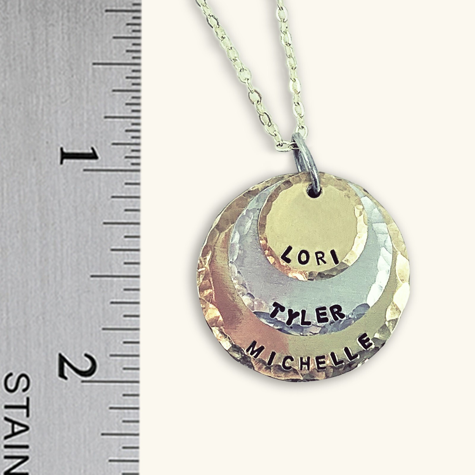 Kids Names Necklace For Mom, personalized, handmade, mom gift