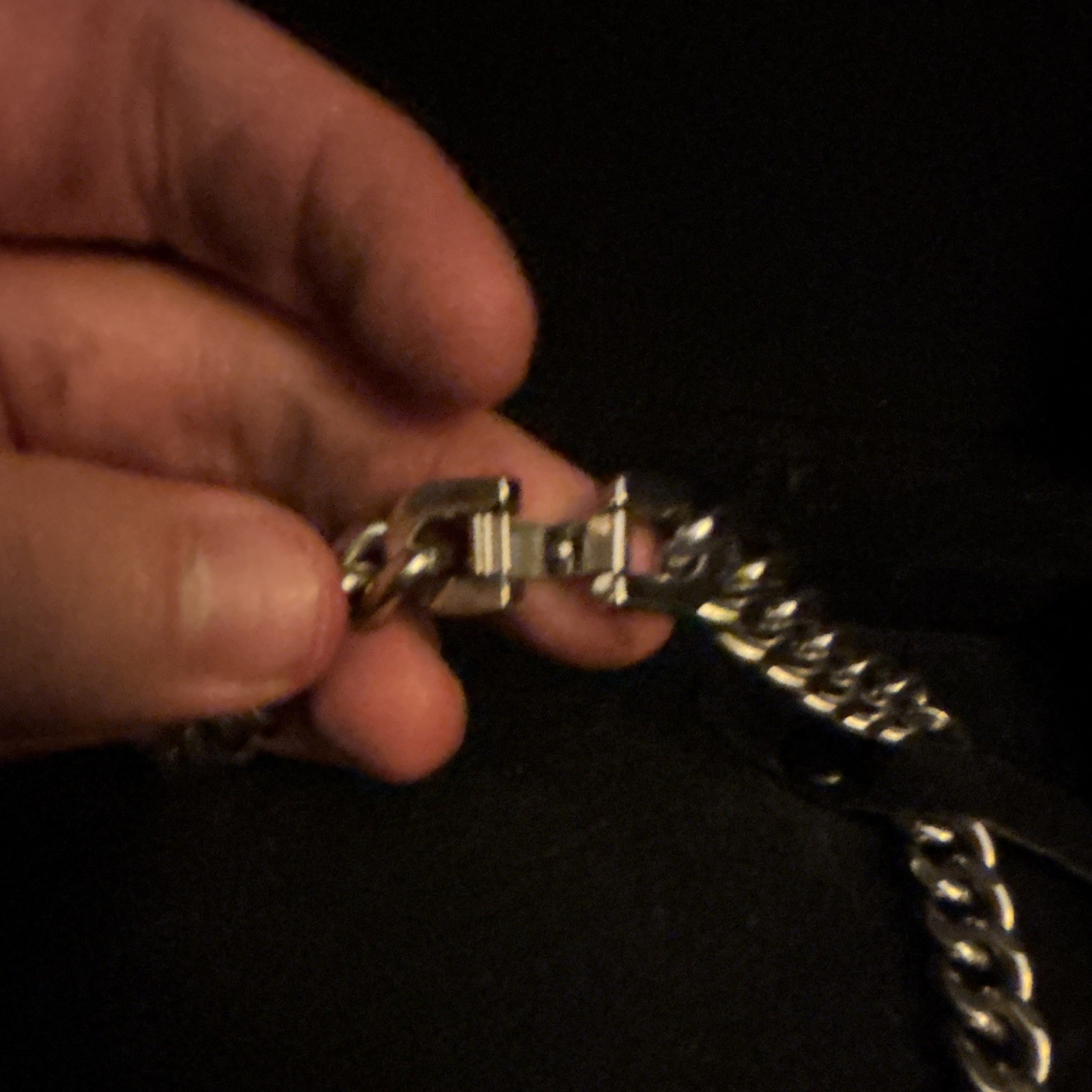 Kay Jewelers Silver-Tone Curb Chain Necklace, Lobster Clasp, No Stone
