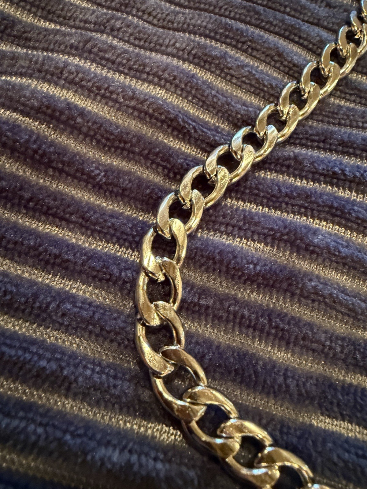 Silver Neck Chain 7mm 60 Cm Stainless Steel