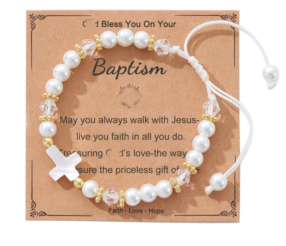 Adjustable braided bracelet with engraved stainless steel heart pendant birthday