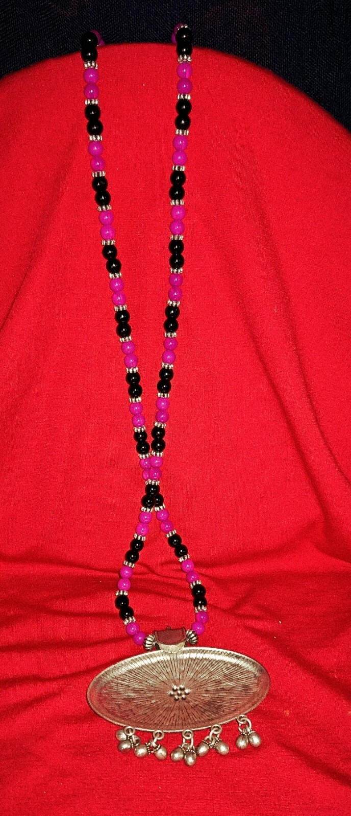 Women’s Traditional Wedding Jewelry Necklace/pendant Multi Beads Pack of 4
