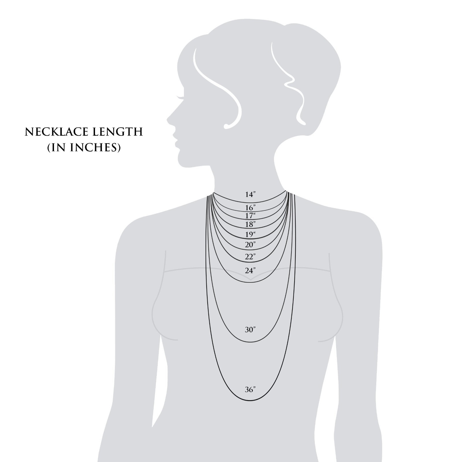 Sterling Silver Chain Necklace for Women – 1mm Tarnish Resistant, Italian Made,