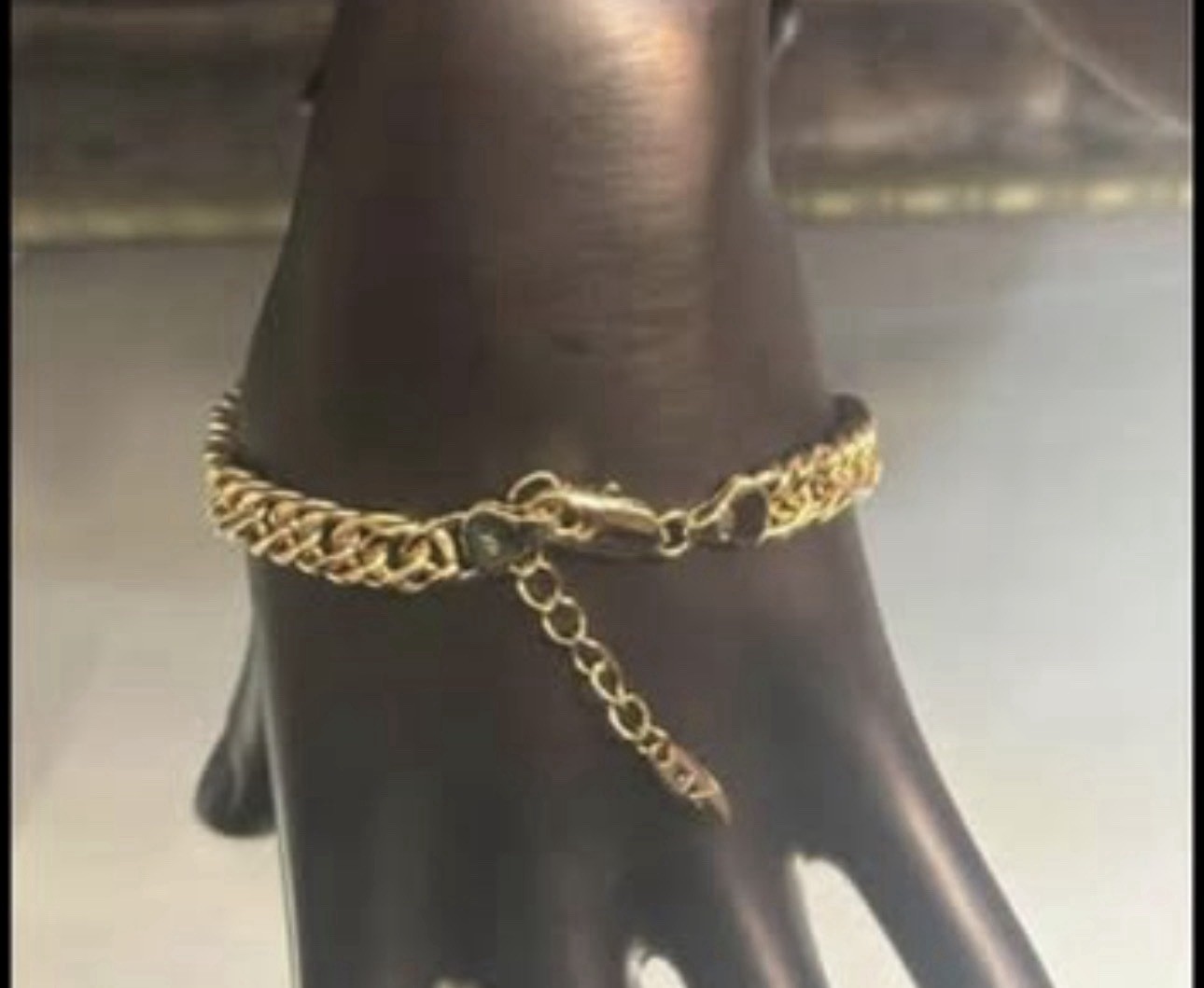 tarnish free. None fades necklace and bracelet 18 inches and has extension