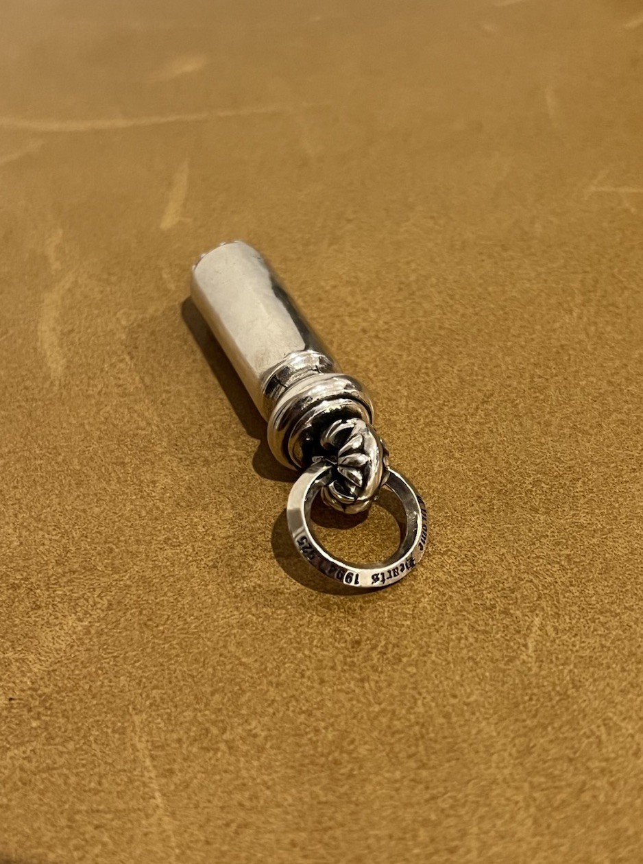 Chrome Hearts style Silver Vial Pendant