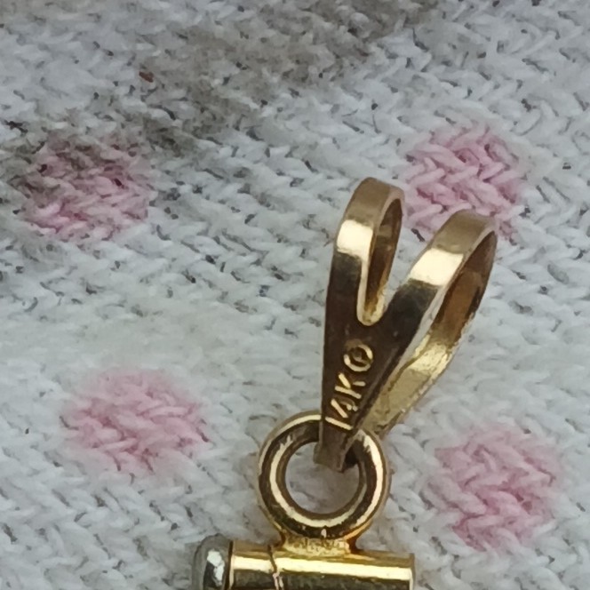 10K Yellow Gold Neckless & 99.9 Gold 1889 Liberty Head $2.50 Eagle Coin Pendant,