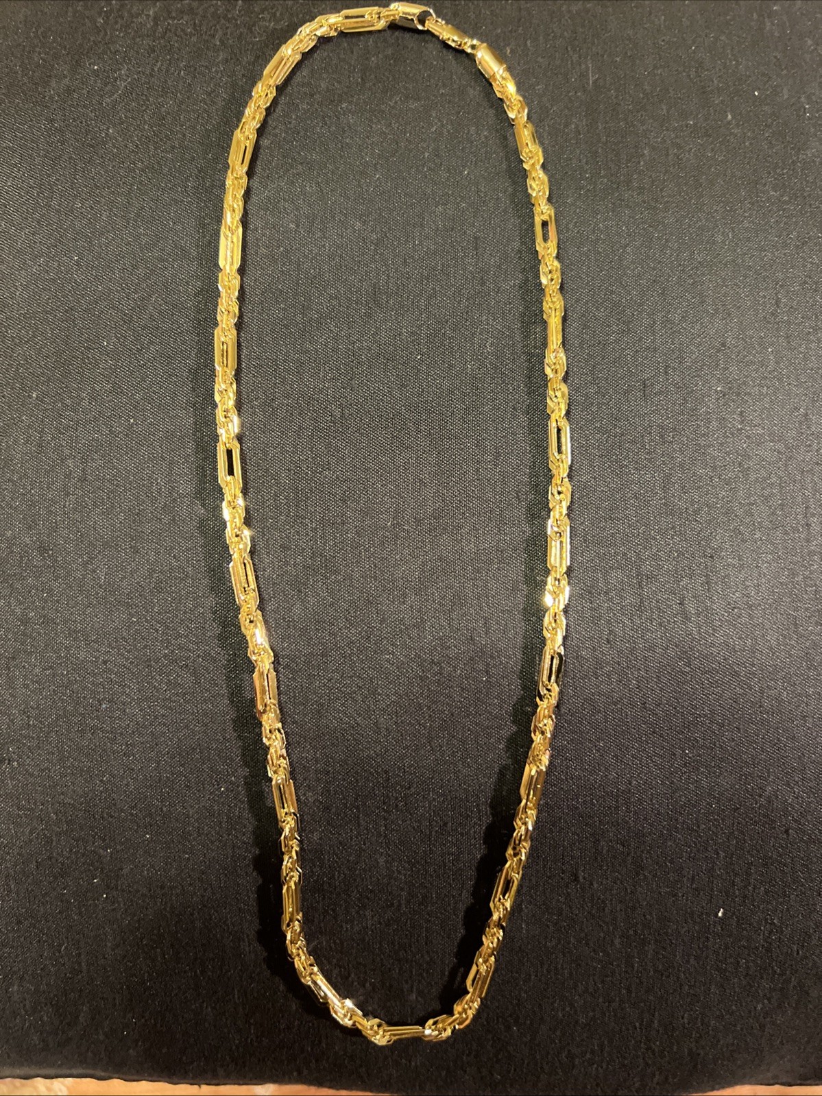 24 INCH MILANO 14KT GOLD ELECTROPLATED 10x HIGH QUALITY