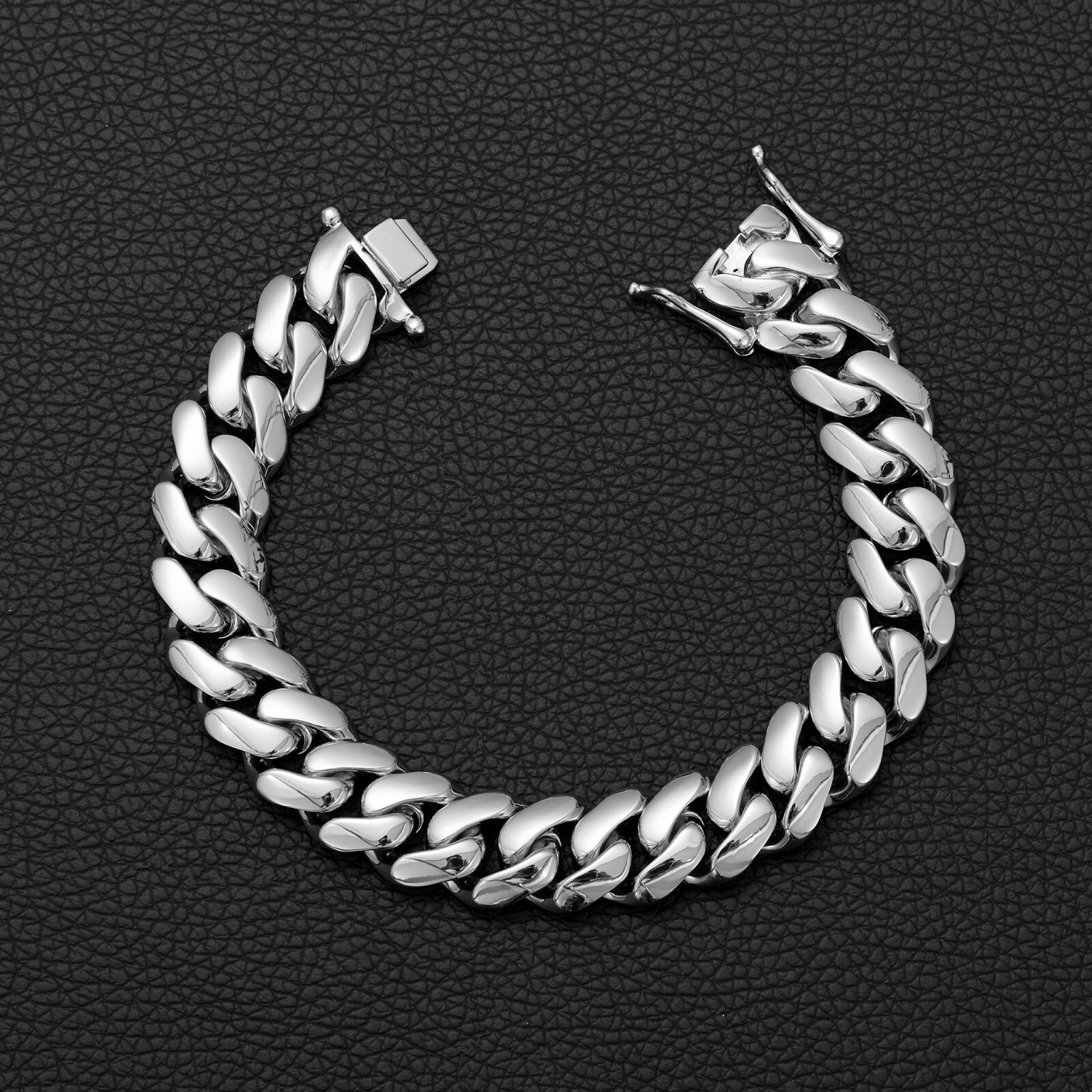 10-22mm Stainless Steel MEN Miami Hip Hop Cuban Chain Necklaces or Bracelets