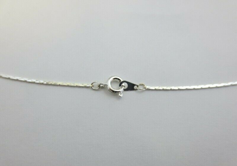 WHOLESALE LOT OF 5 STERLING SILVER EP 18 INCH COBRA NECKLACES