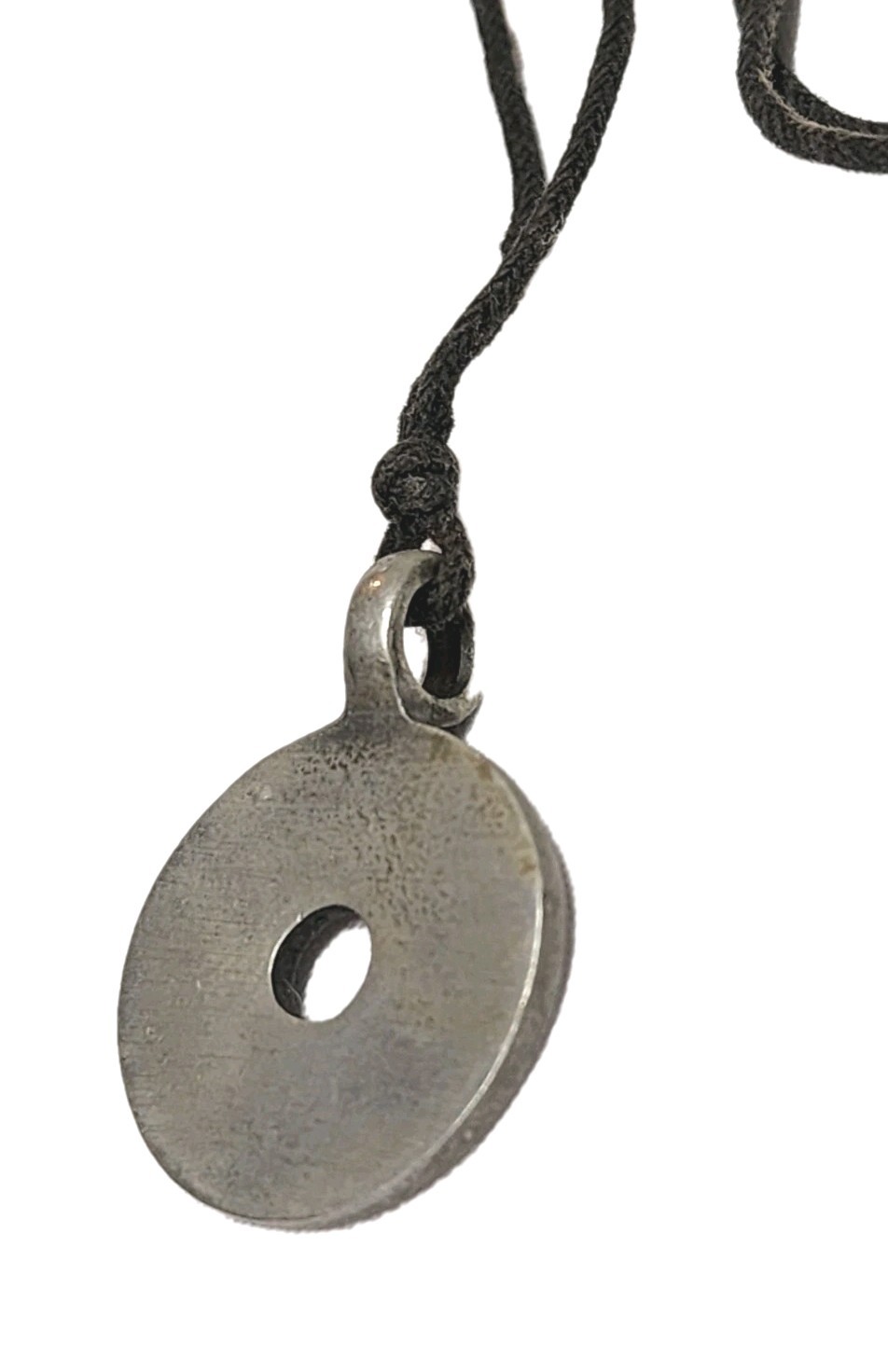 Zodiac Signs Pewter Pendant Charm Necklace Pewter Tone BlacK Cord Astrology