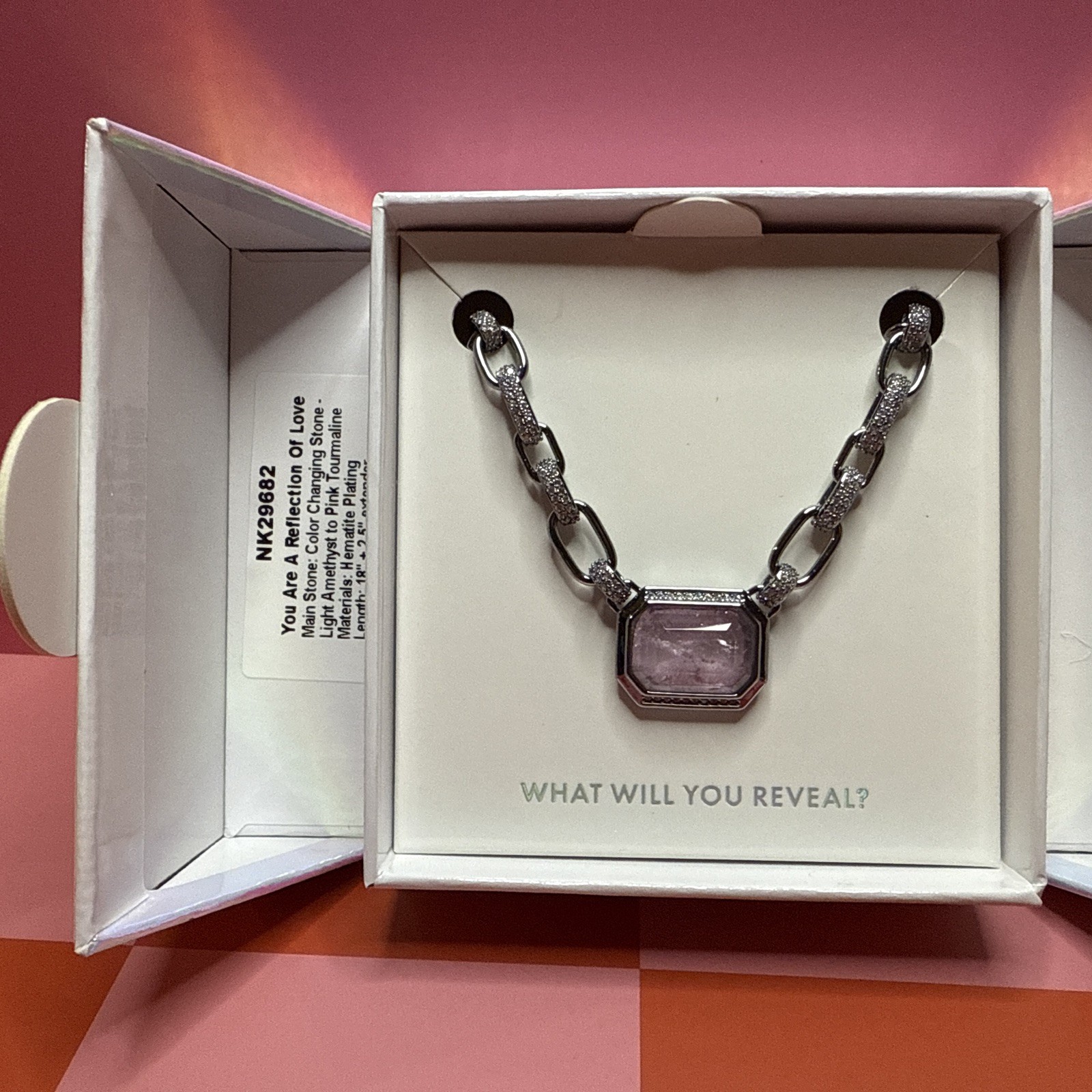 BP Mental Health Awareness Necklace – You Are A Reflection Of Love In Hematite