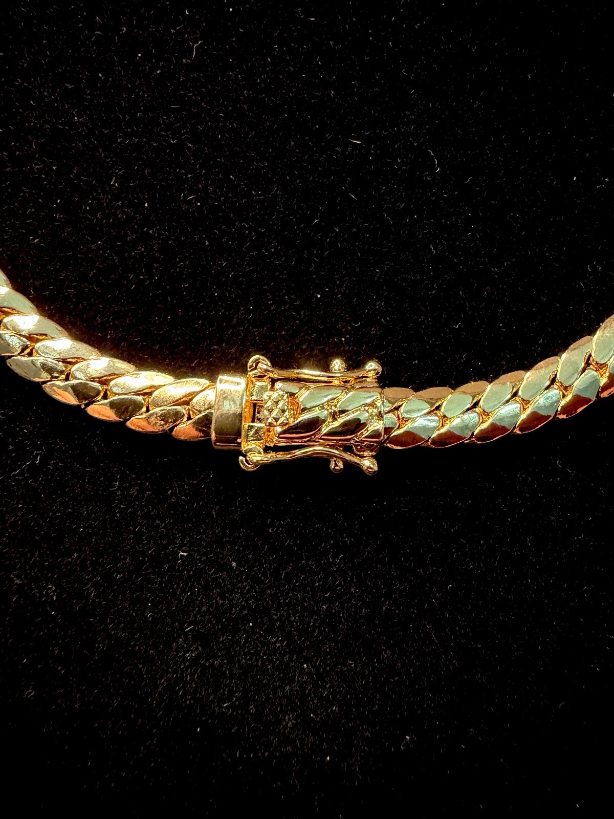 Miami Cuban 30in 6MM 14K Gold Filled Necklace W/Box Lock. BRAND NEW