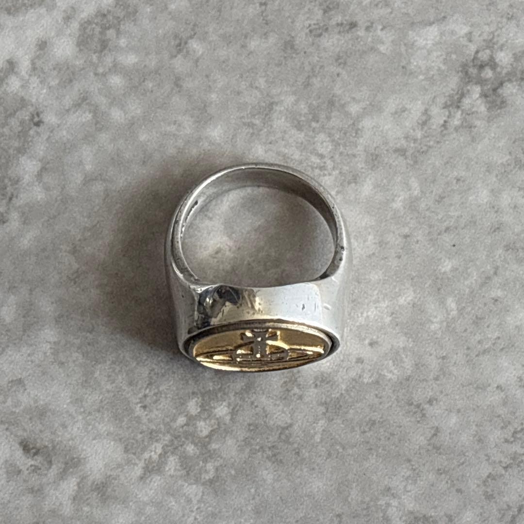 Vivienne Westwood Rare Early Stamp Ring No. 18 Vintage