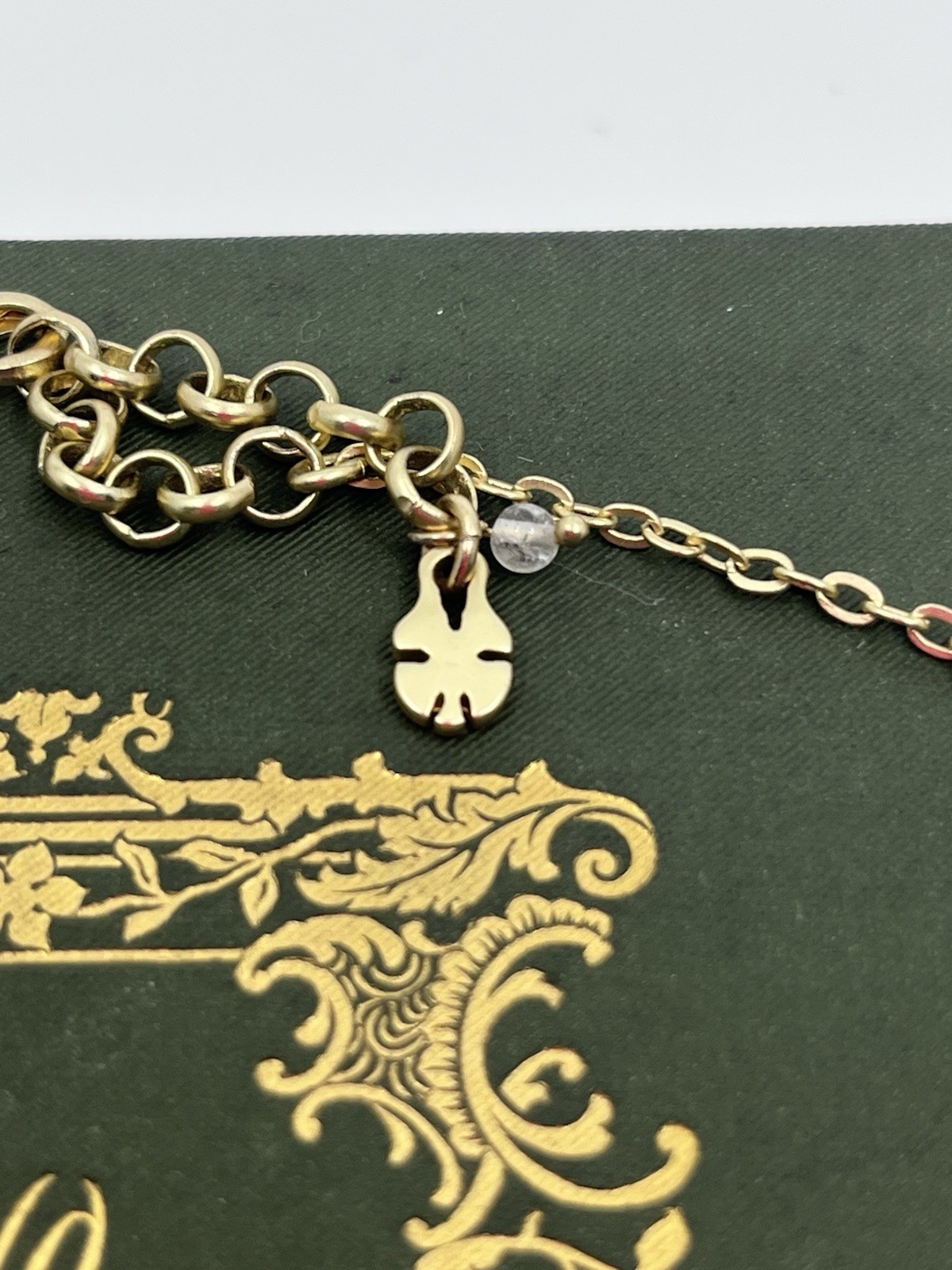 Lucky Brand Art Nouveau Style Coin Necklace