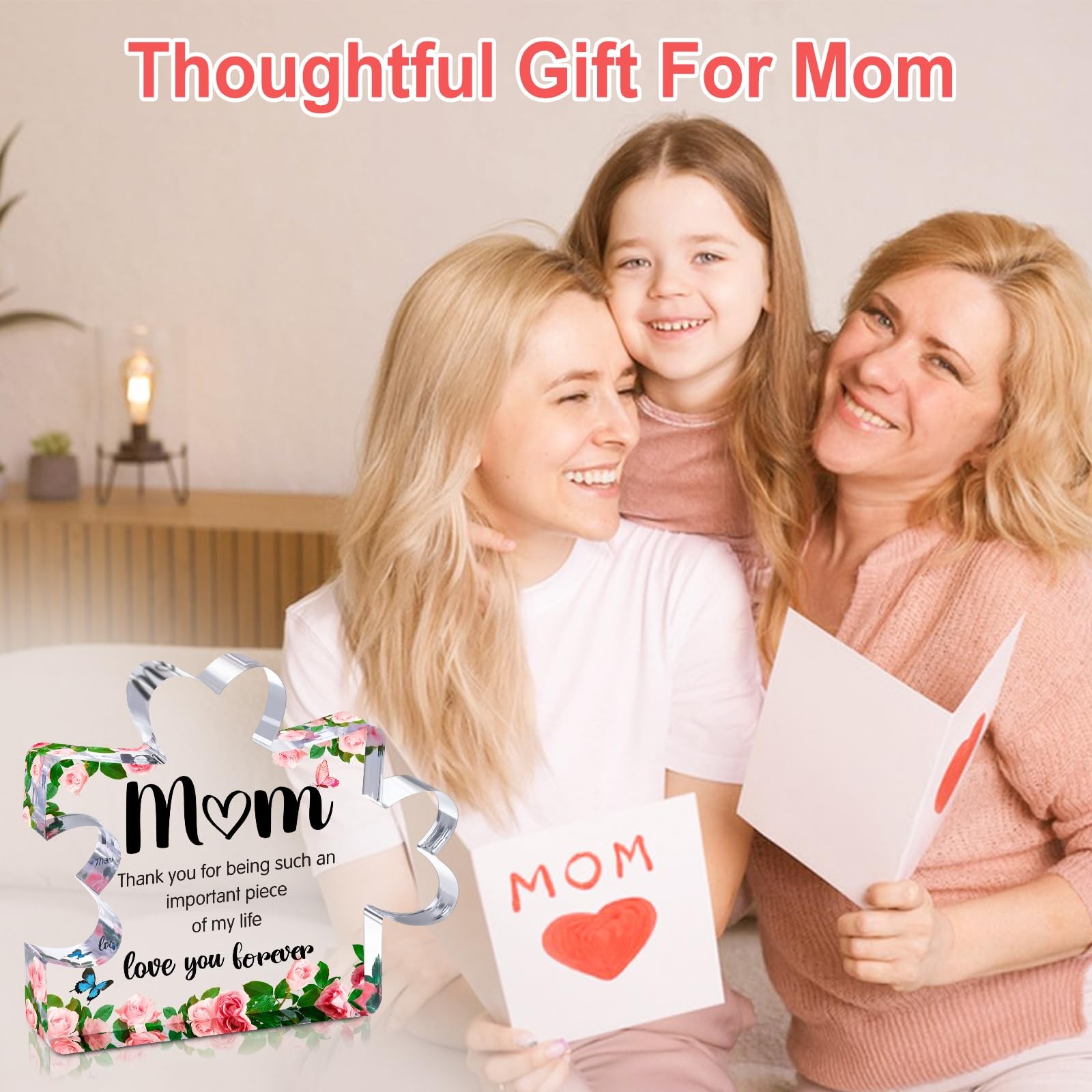 Gifts for Mom, Mothers Day from Husband Daughter Son, Birthday Women Wife Gifts.