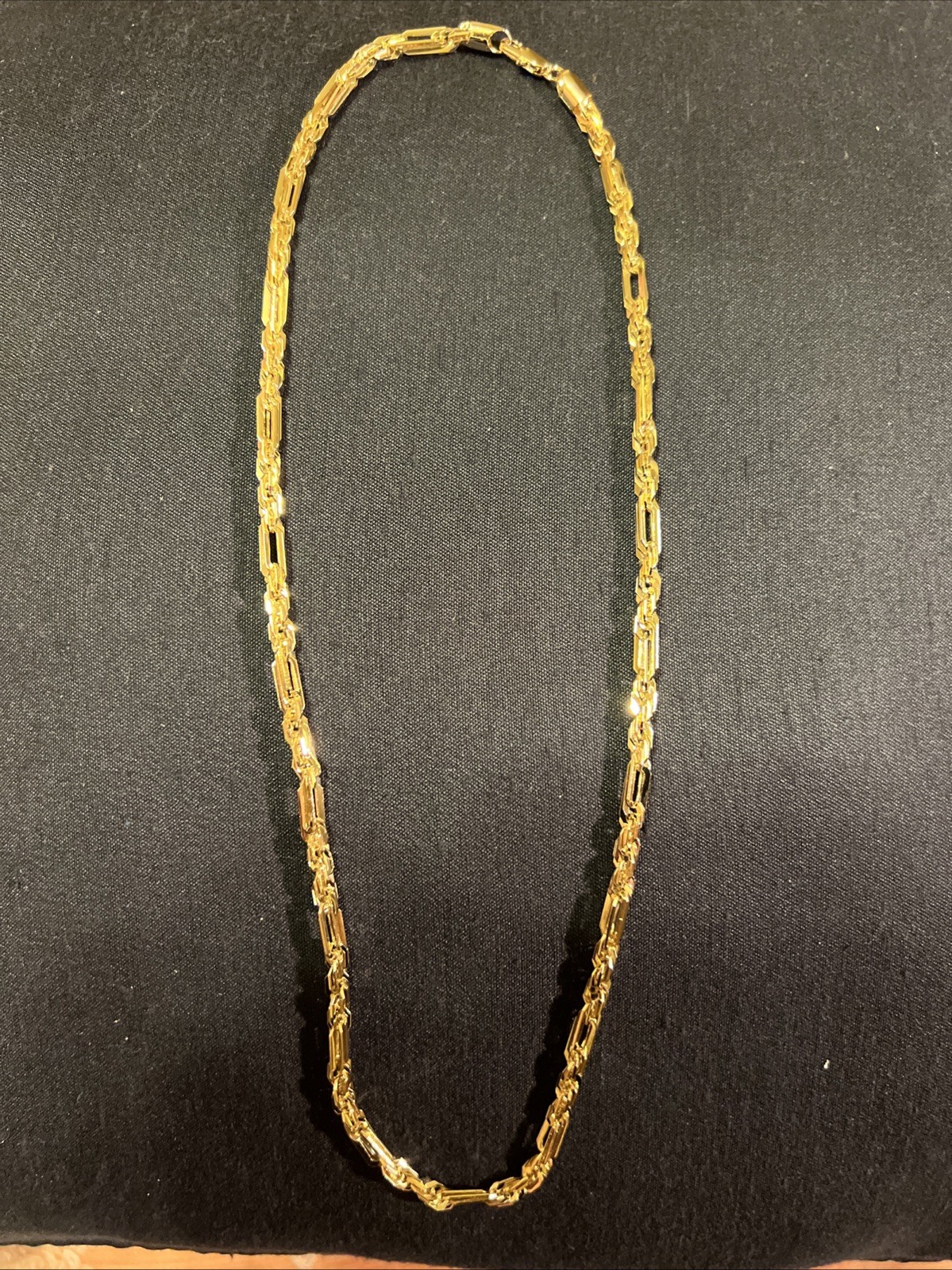 24 INCH MILANO 14KT GOLD ELECTROPLATED 10x HIGH QUALITY
