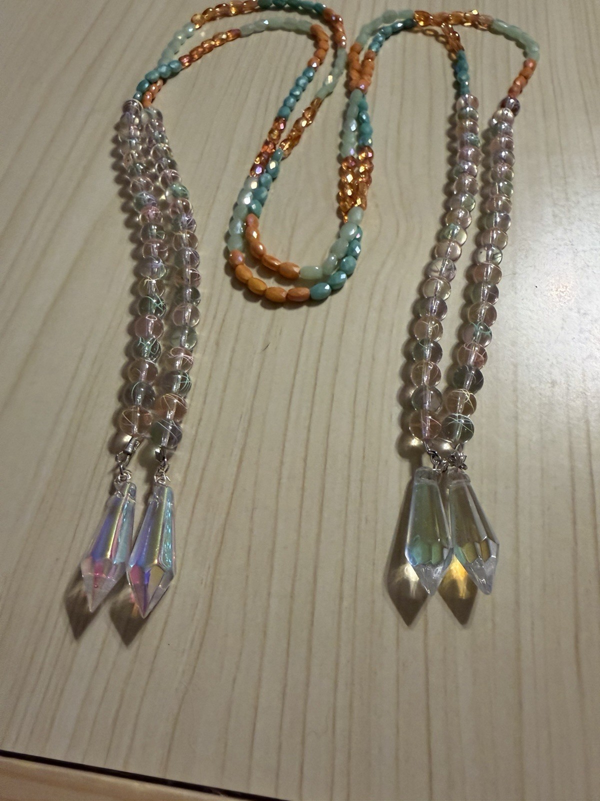 Beaded Necklace Tie